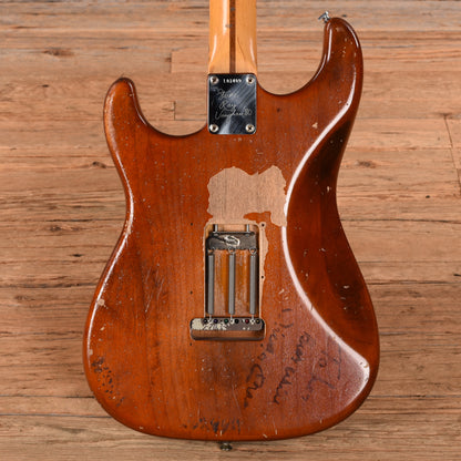 Fender Custom Shop SRV Stevie Ray Lenny Stratocaster Natural 2007 Electric Guitars