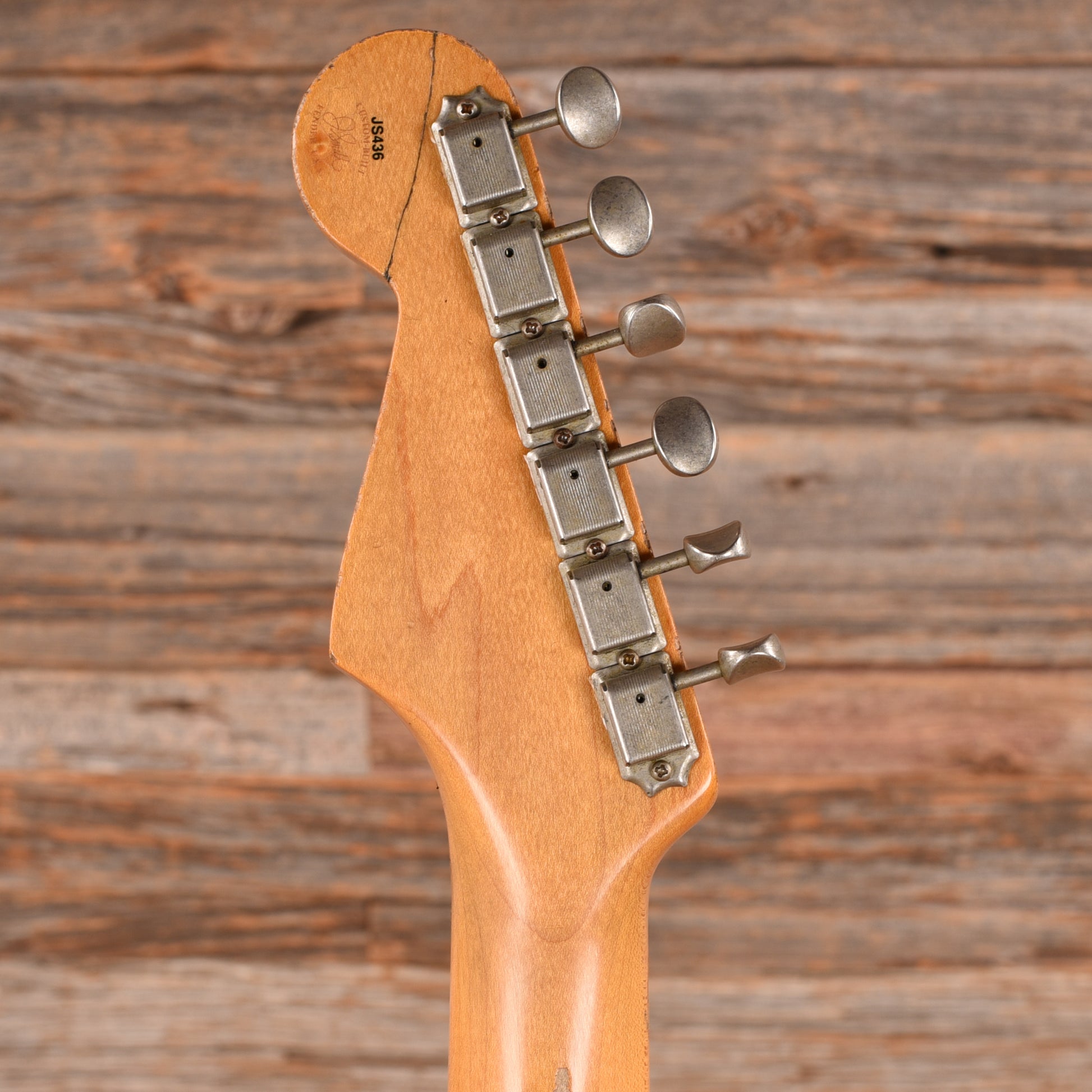 Fender Custom Shop SRV Stevie Ray Lenny Stratocaster Natural 2007 Electric Guitars