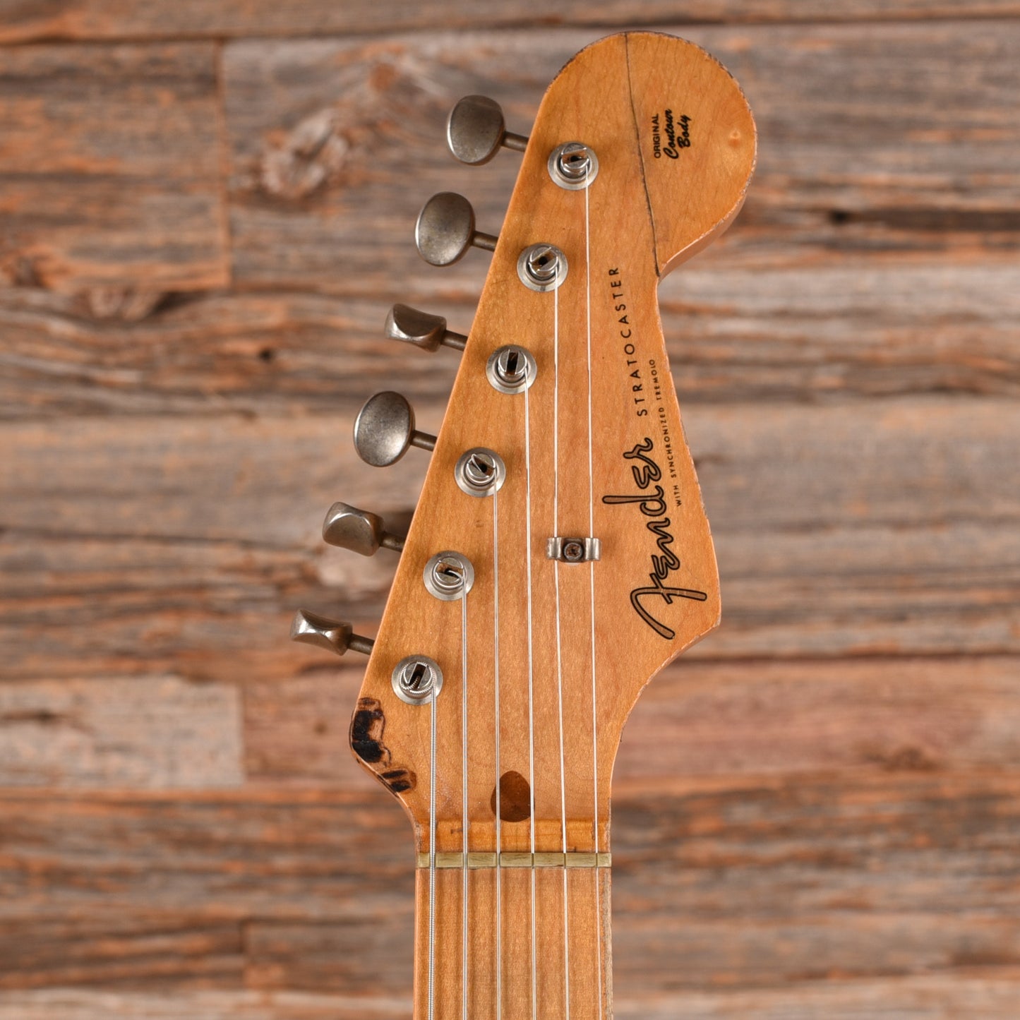 Fender Custom Shop SRV Stevie Ray Lenny Stratocaster Natural 2007 Electric Guitars