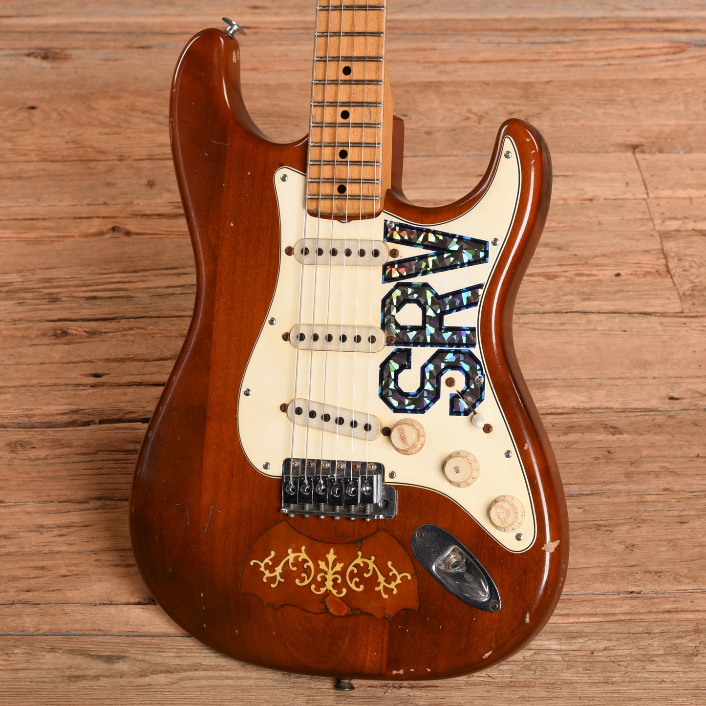 Fender Custom Shop SRV Stevie Ray Lenny Stratocaster Natural 2007 Electric Guitars