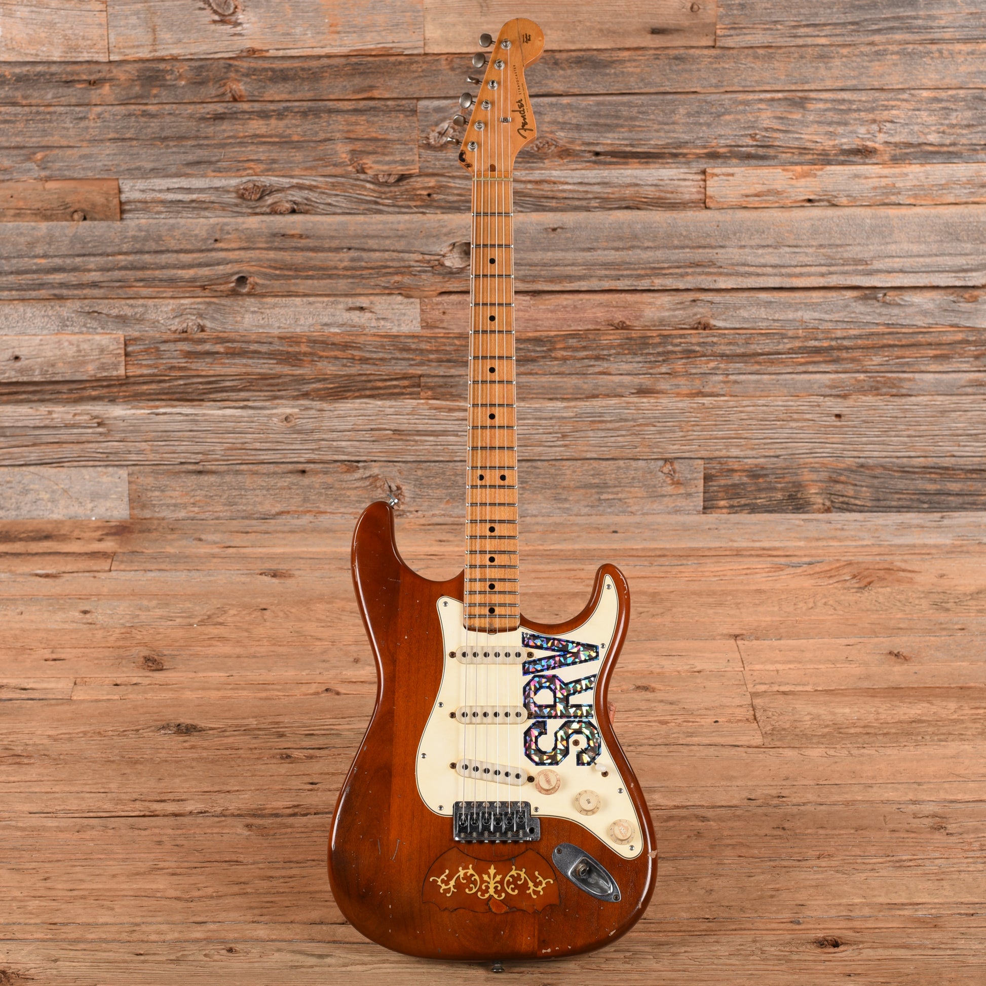 Fender Custom Shop SRV Stevie Ray Lenny Stratocaster Natural 2007 Electric Guitars