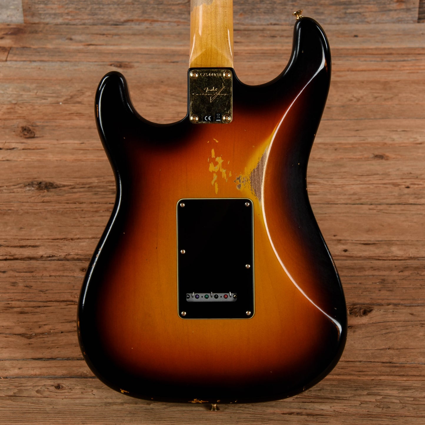 Fender Custom Shop Stevie Ray Vaughan Signature Stratocaster Relic Sunburst 2019 Electric Guitars