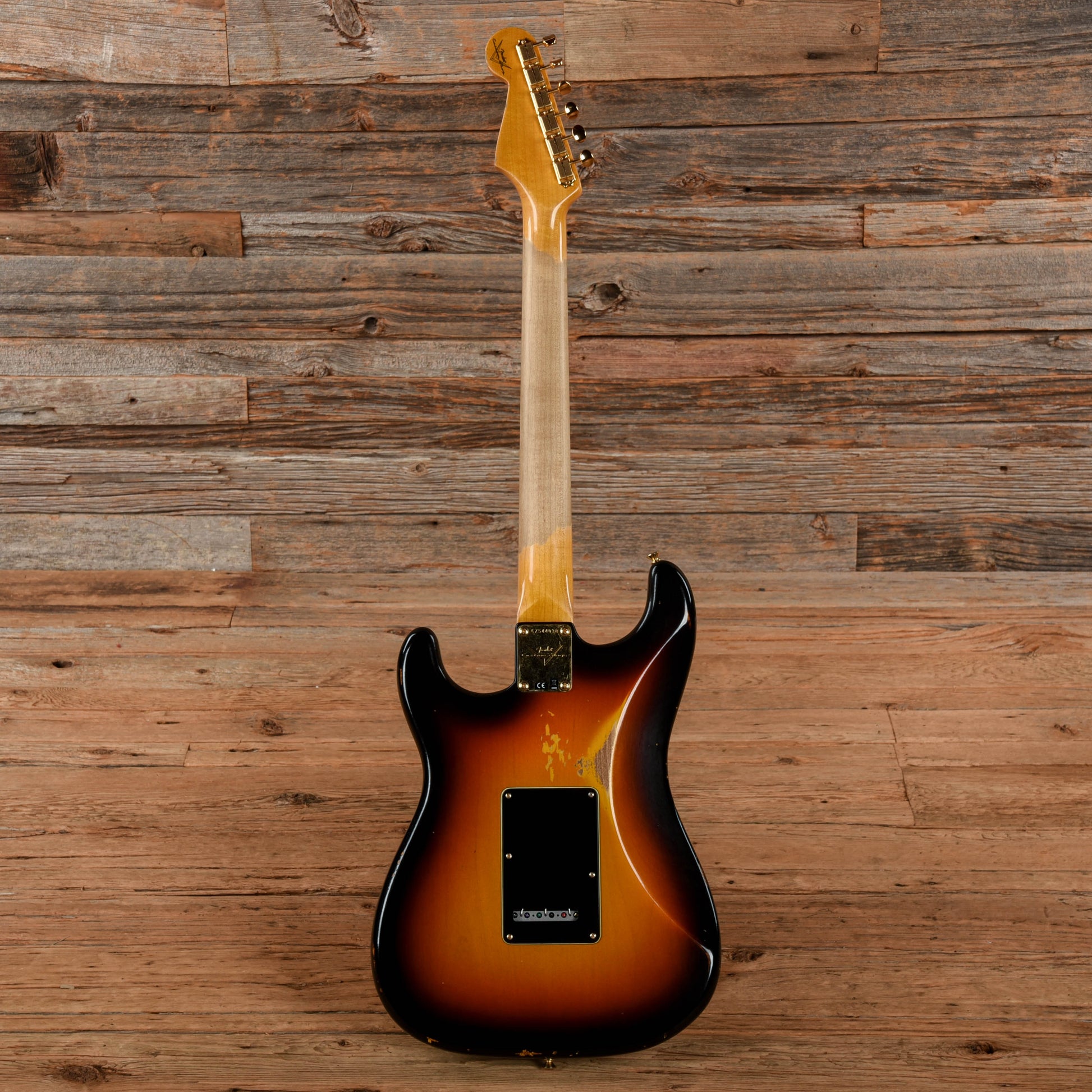 Fender Custom Shop Stevie Ray Vaughan Signature Stratocaster Relic Sunburst 2019 Electric Guitars