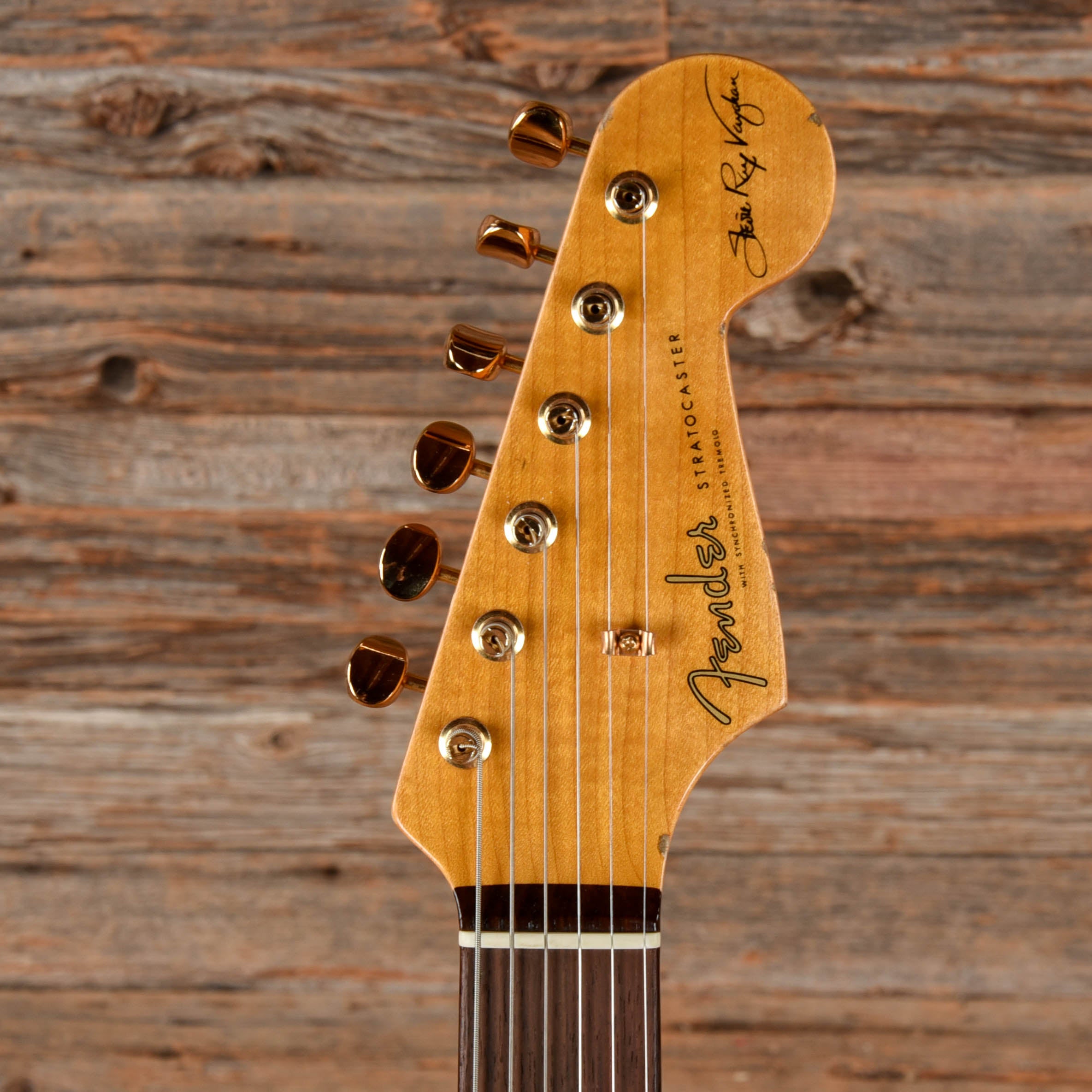Fender Custom Shop Stevie Ray Vaughan Signature Stratocaster Relic Sunburst 2019 Electric Guitars