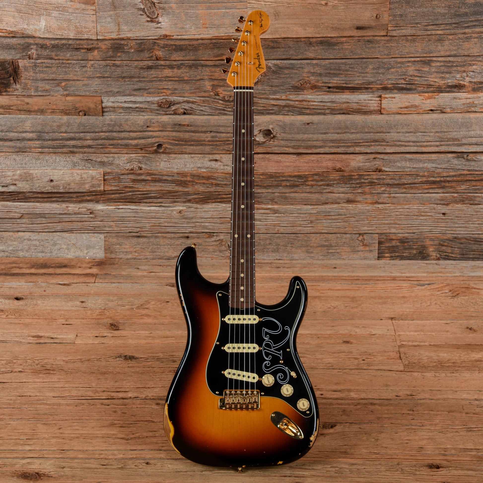 Fender Custom Shop Stevie Ray Vaughan Signature Stratocaster Relic Sunburst 2019 Electric Guitars