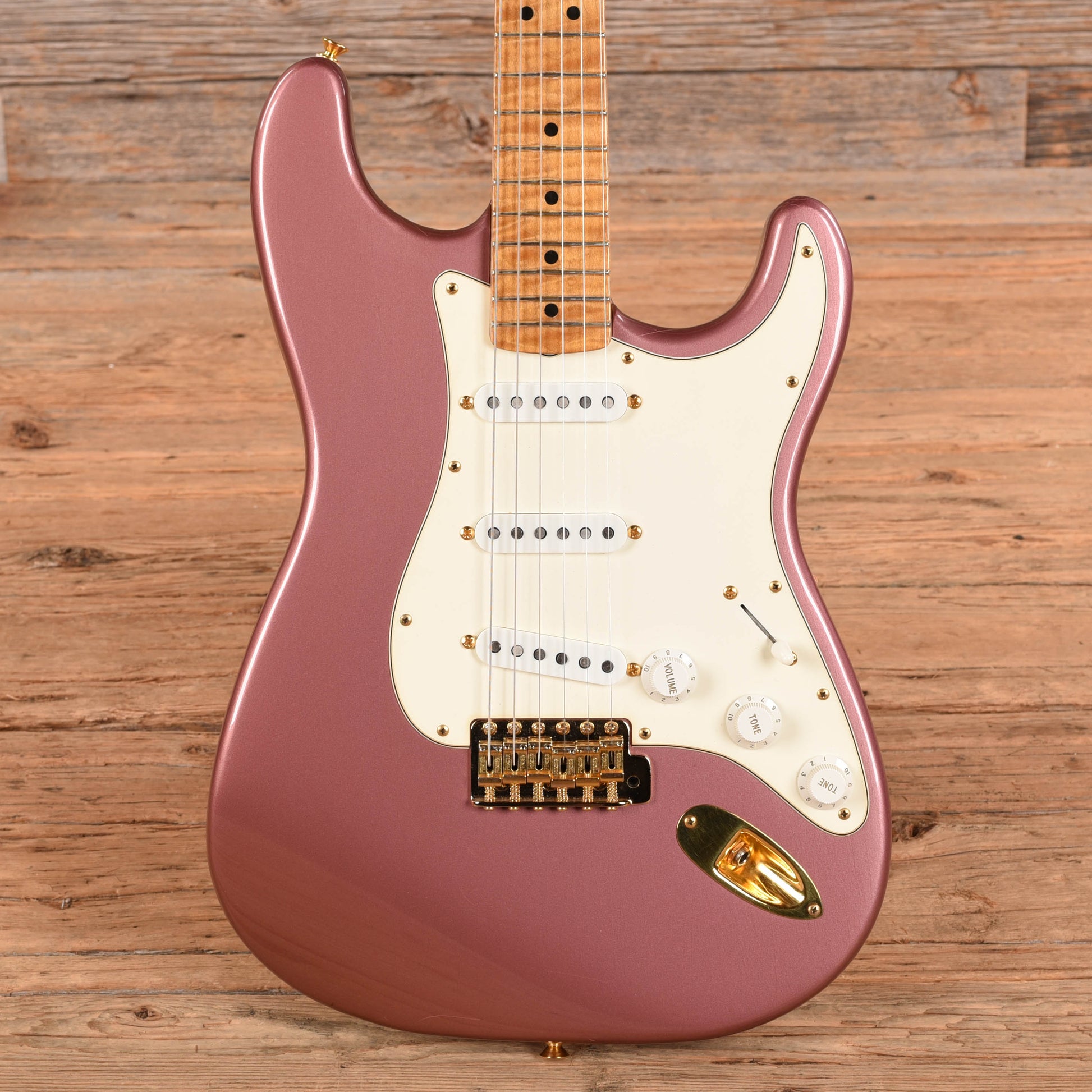 Fender Custom Shop Stratocaster Burgundy Mist 1989 Electric Guitars