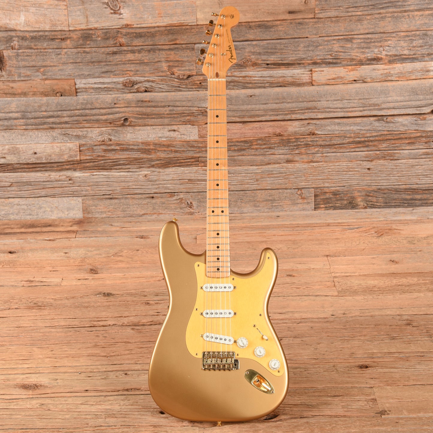 Fender Custom Shop Stratocaster HLE Gold 1989 Electric Guitars