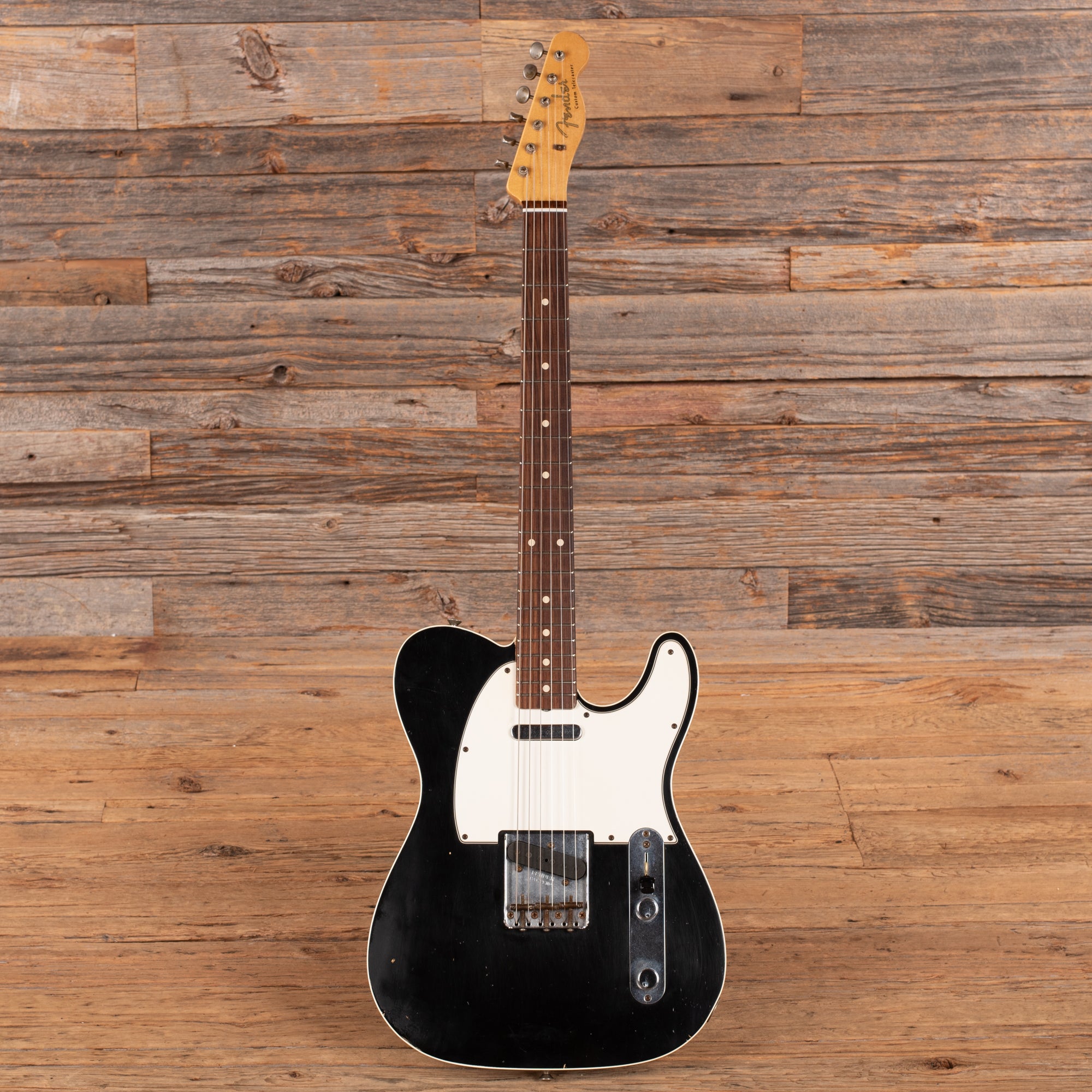 Fender Custom Shop Telecaster Black Electric Guitars