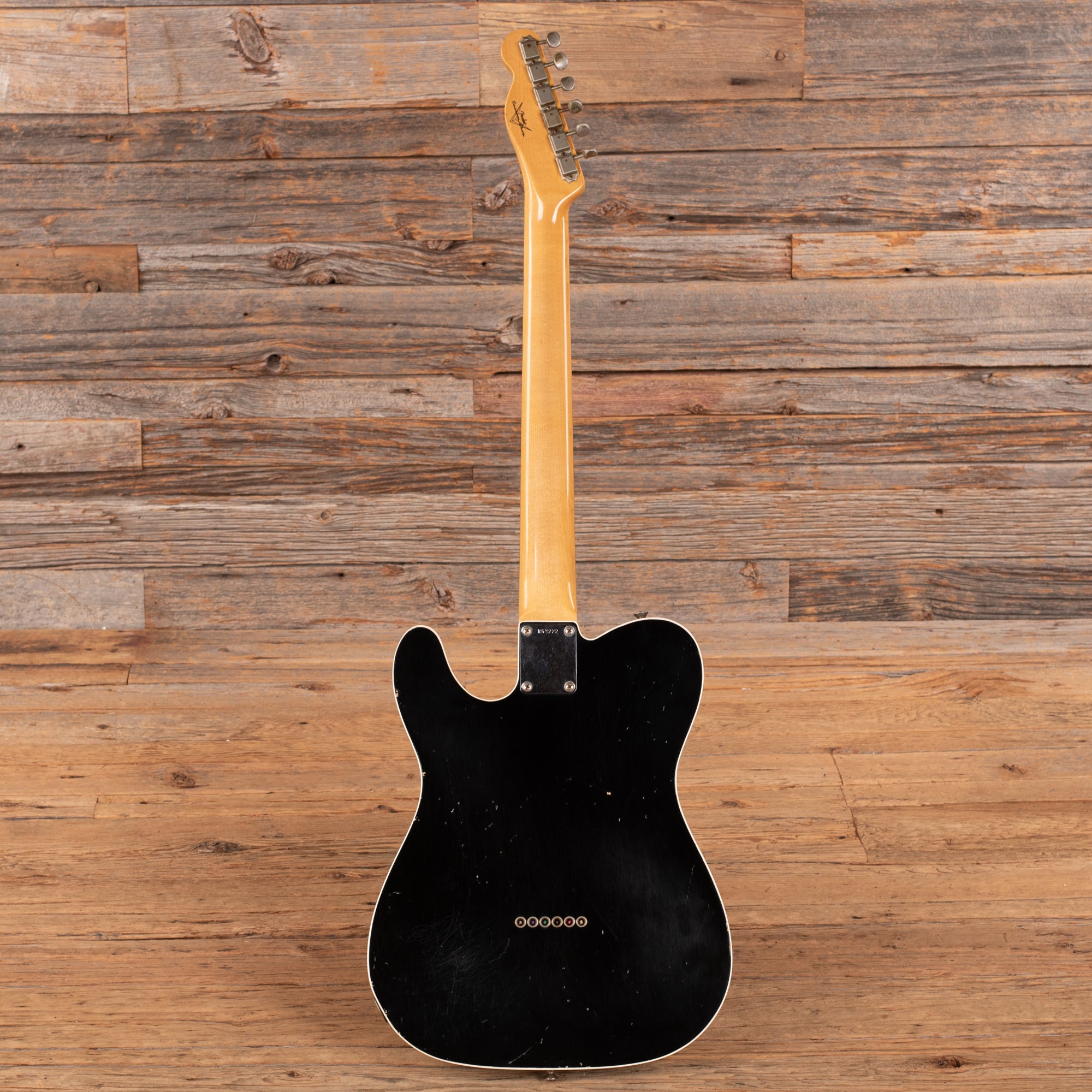 Fender Custom Shop Telecaster Black Electric Guitars