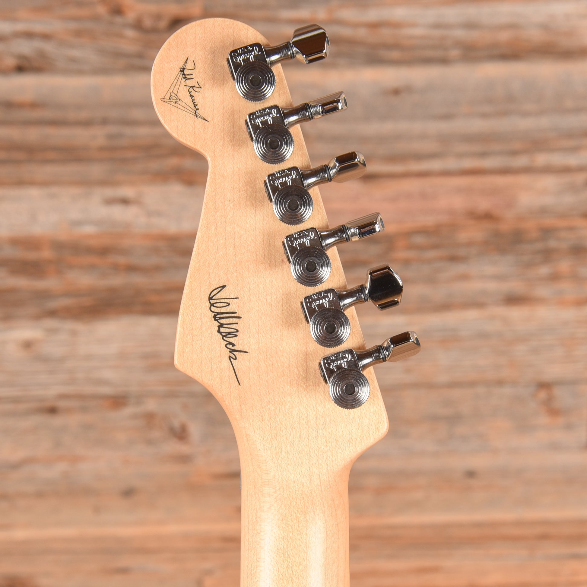 Fender Custom Shop Todd Krause Masterbuilt Jeff Beck Stratocaster Olympic White Electric Guitars
