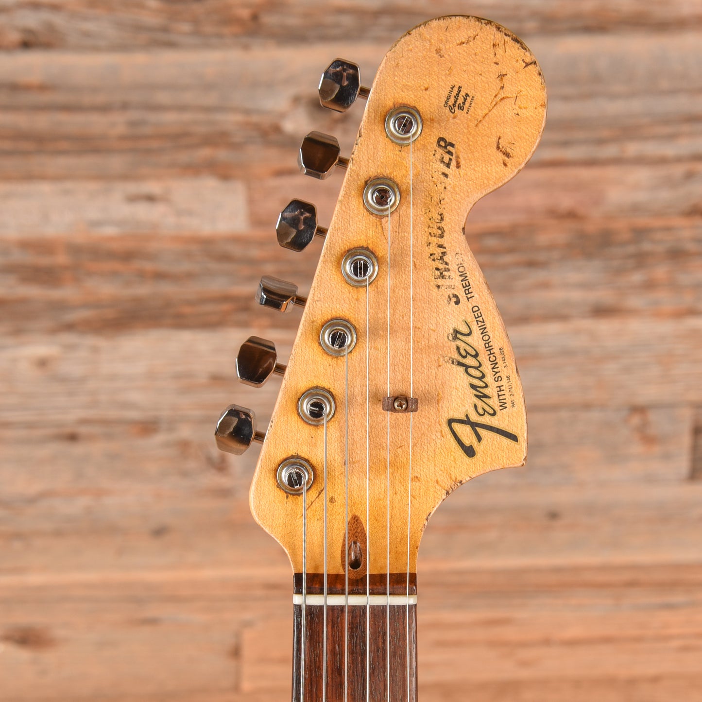 Fender Custom Shop Vintage Stratocaster Heavy Relic Olympic White 2009 Electric Guitars