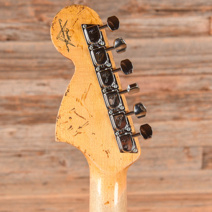 Fender Custom Shop Vintage Stratocaster Heavy Relic Olympic White 2009 Electric Guitars
