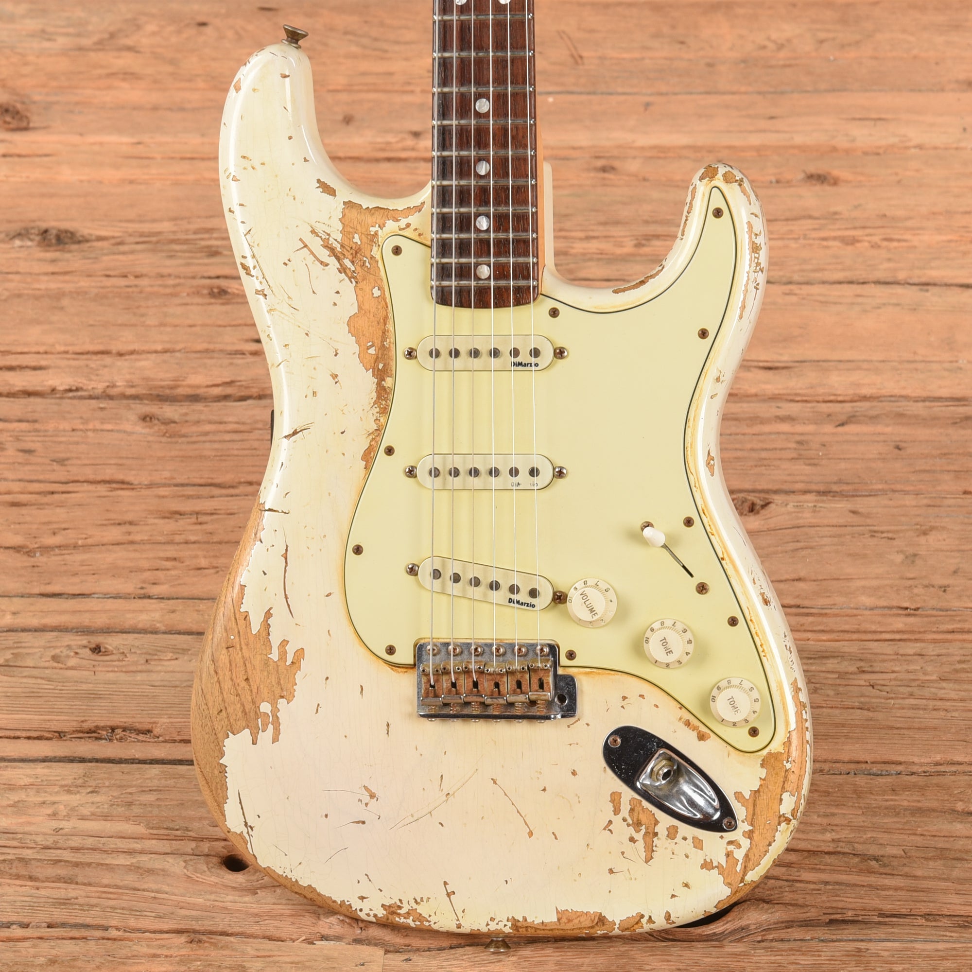 ★CustomOrder Olympic White HeavyRelic ★ Fender Custom Shop Vintage Stratocaster Heavy Relic Olympic White