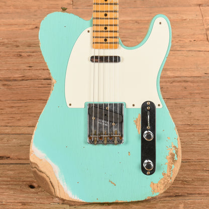 Fender Custom Shop WW10 '55 Telecaster Relic Seafoam Green 2022 Electric Guitars