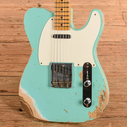 Fender Custom Shop WW10 '55 Telecaster Relic Seafoam Green 2022 Electric Guitars
