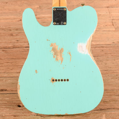 Fender Custom Shop WW10 '55 Telecaster Relic Seafoam Green 2022 Electric Guitars