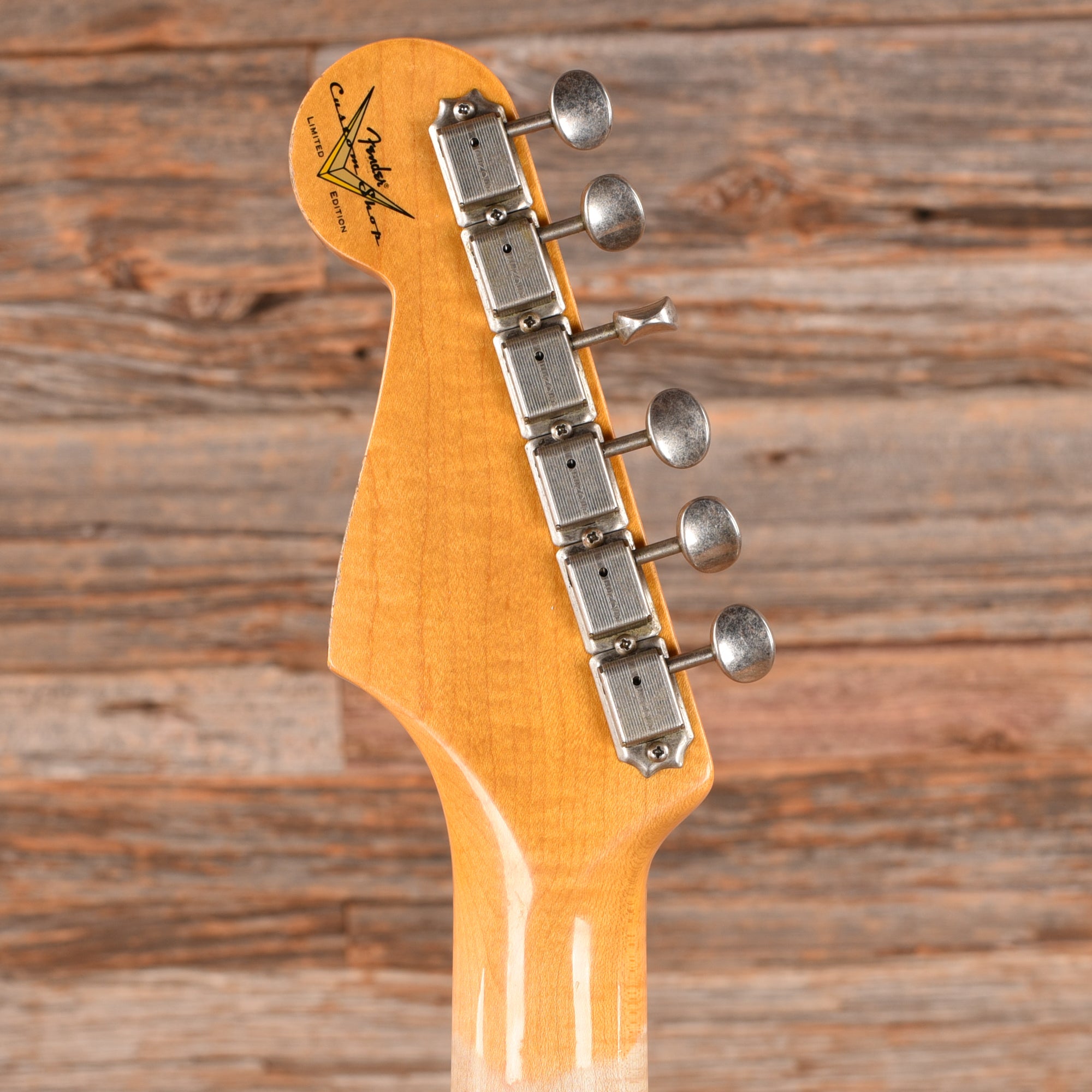 Fender Custom Shop WW10 '57 Stratocaster Heavy Relic Faded Aged Bright Sapphire Metallic Electric Guitars
