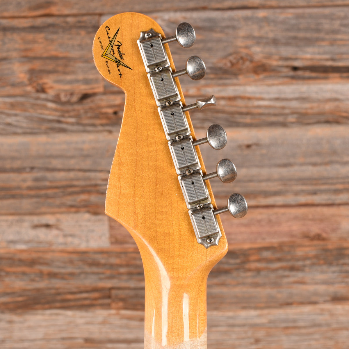Fender Custom Shop WW10 '57 Stratocaster Heavy Relic Faded Aged Bright Sapphire Metallic Electric Guitars