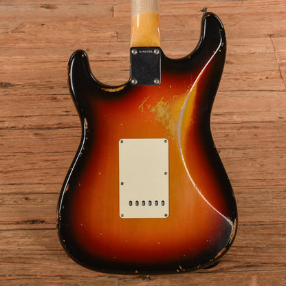 Fender Custom Shop WW10 '61 Stratocaster Reissue Heavy Relic Sunburst 2019 Electric Guitars