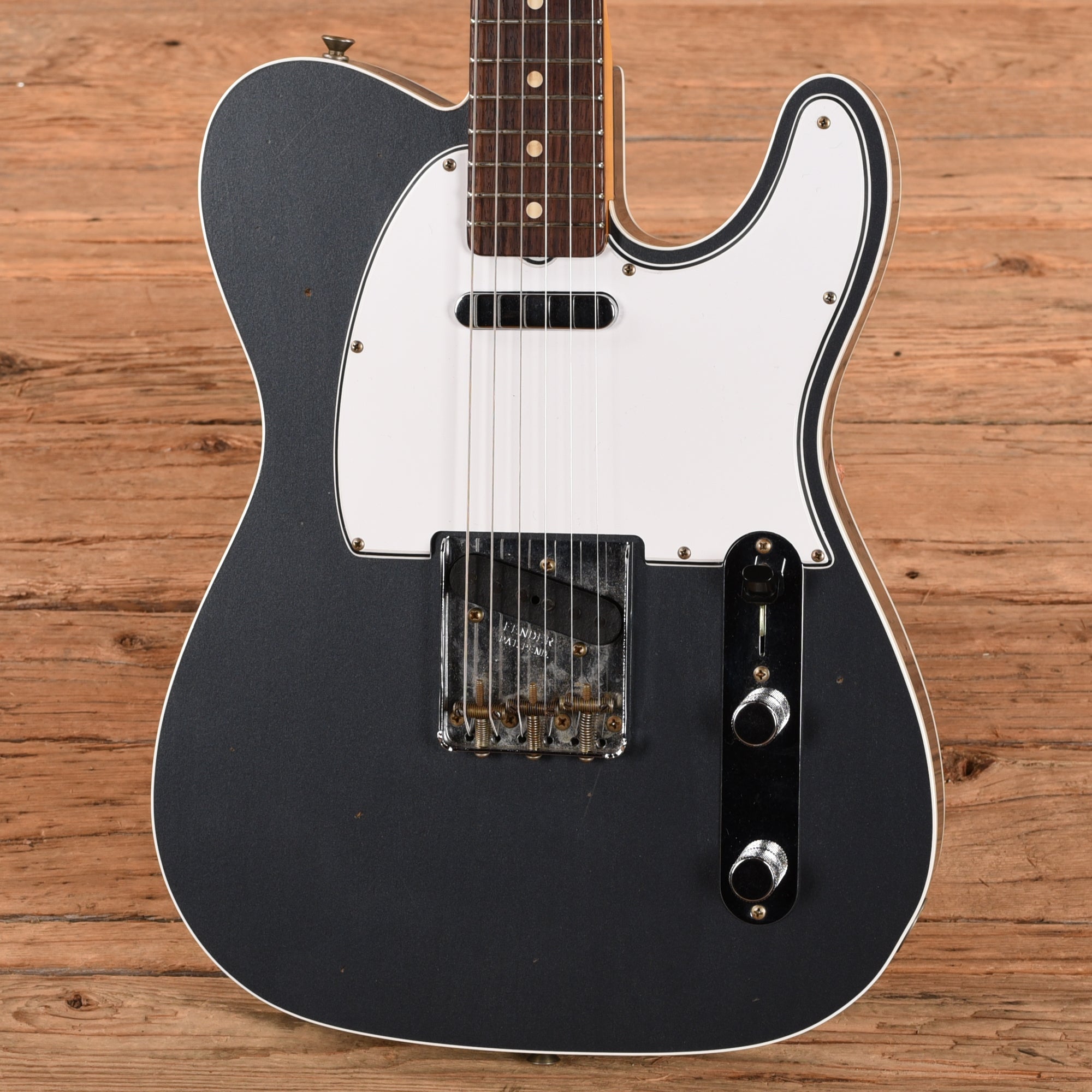 Fender Custom Shop WW10 '62 Telecaster Custom Journeyman Relic Charcoal Frost Electric Guitars