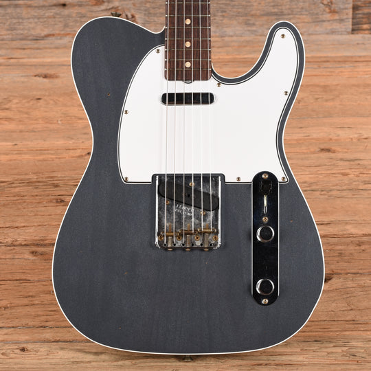 Fender Custom Shop WW10 '62 Telecaster Custom Journeyman Relic Charcoal Frost Electric Guitars