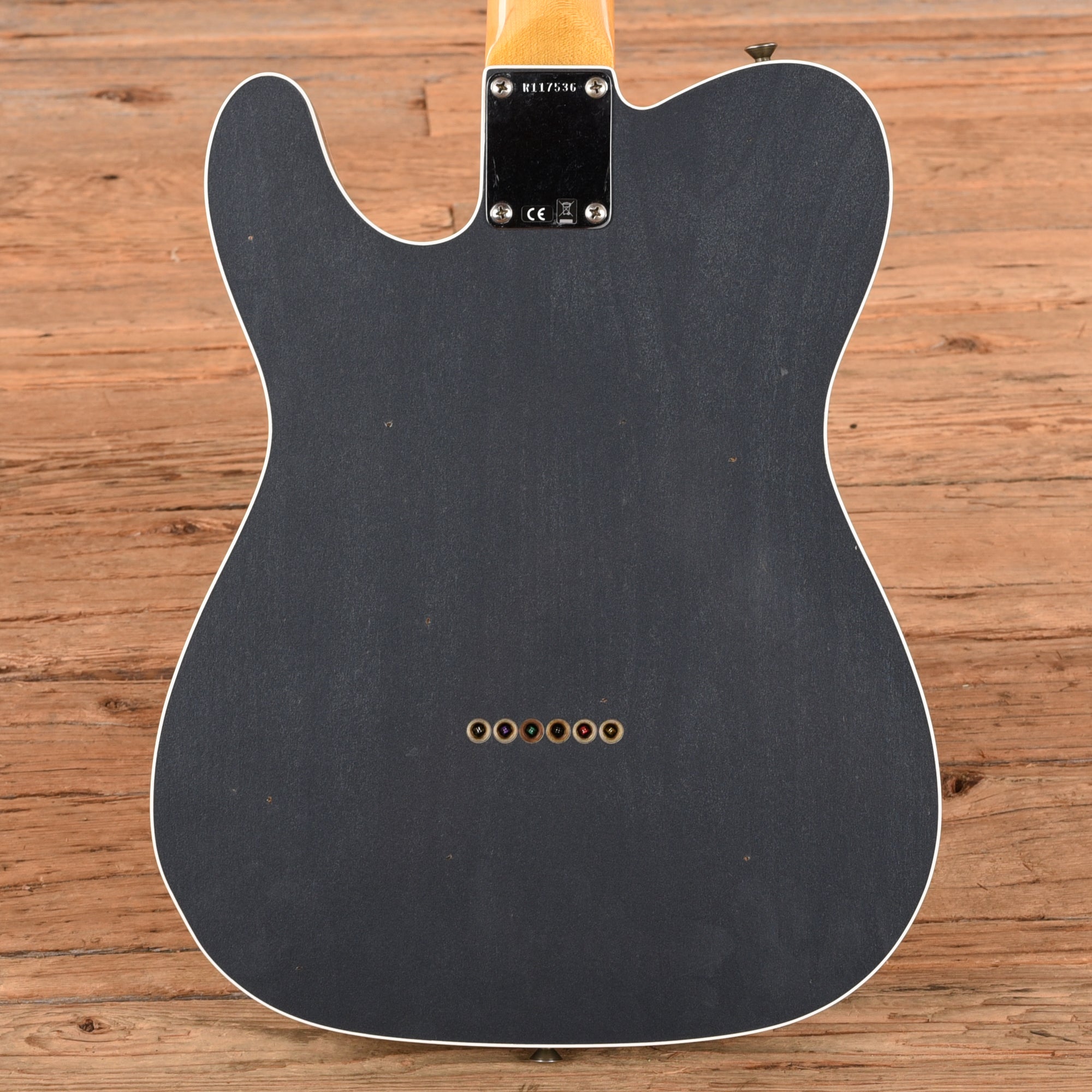 Fender Custom Shop WW10 '62 Telecaster Custom Journeyman Relic Charcoal Frost Electric Guitars
