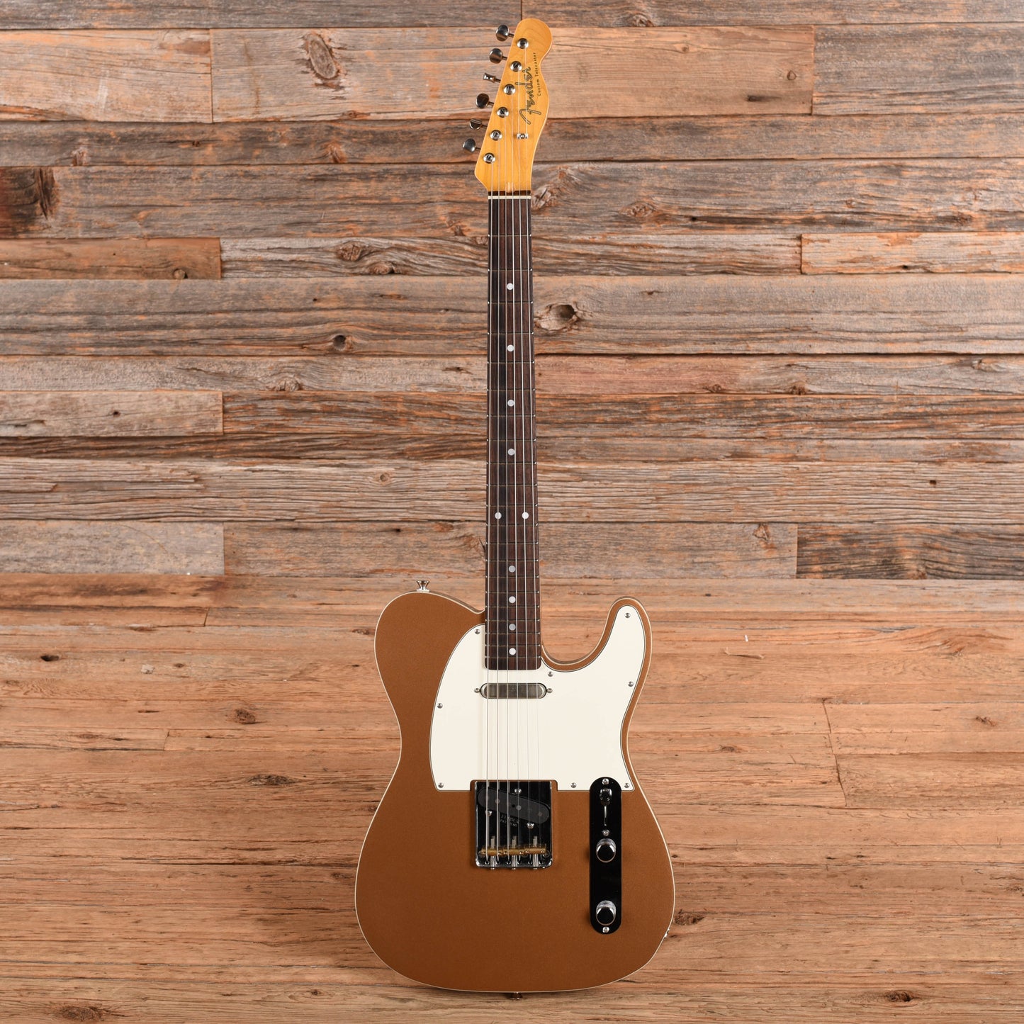 Fender Custom Telecaster Firemist Gold 2022 Electric Guitars