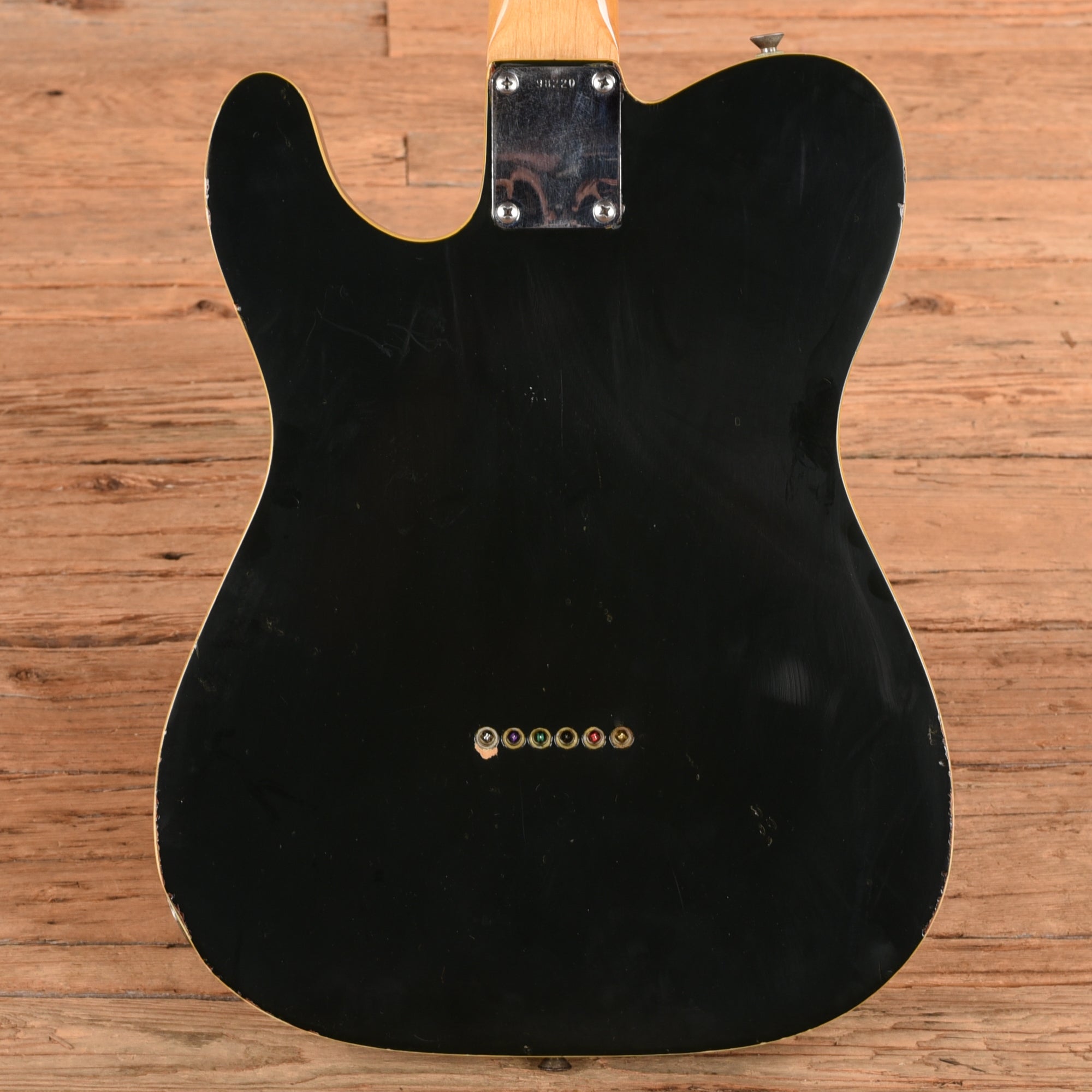 Fender Custom Telecaster Refin Black over Sunburst 1963 Electric Guitars