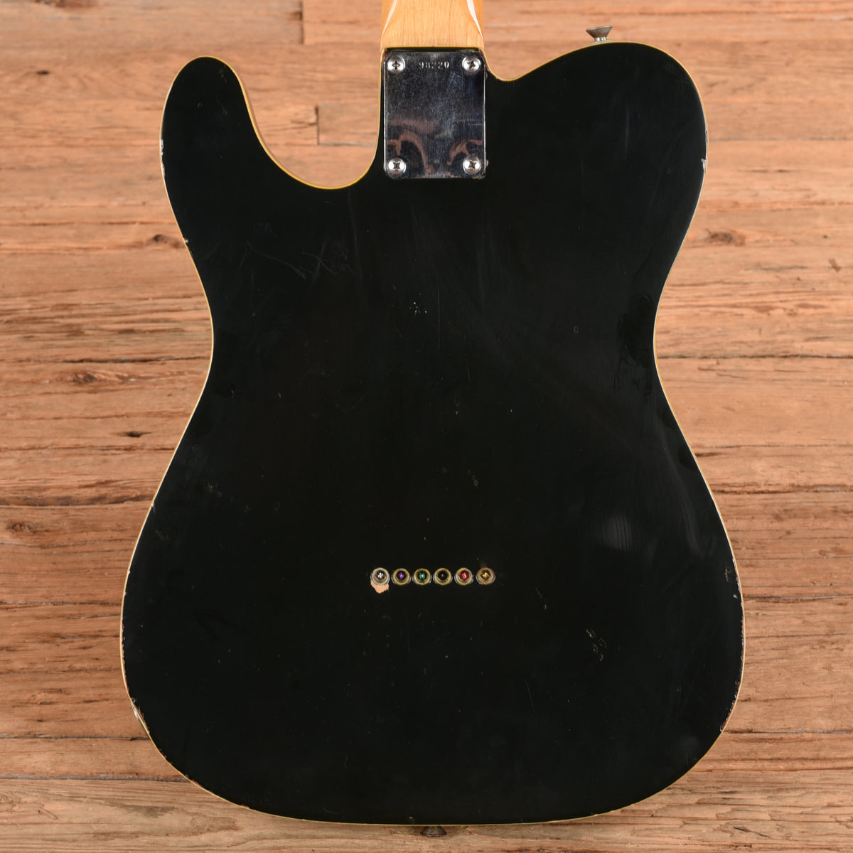 Fender Custom Telecaster Refin Black over Sunburst 1963 Electric Guitars