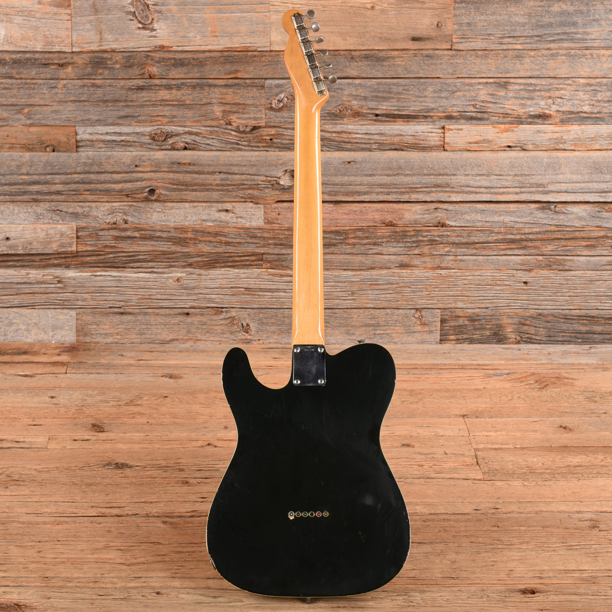 Fender Custom Telecaster Refin Black over Sunburst 1963 Electric Guitars