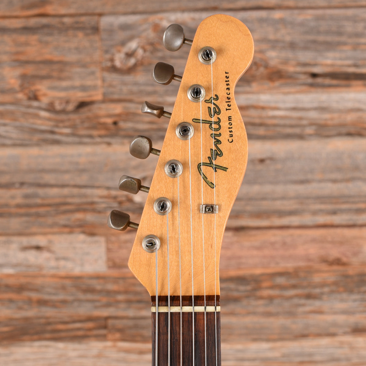 Fender Custom Telecaster Refin Black over Sunburst 1963 Electric Guitars