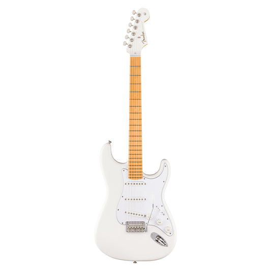 Fender DE Player II Stratocaster Polar White w/Matching Headcap Electric Guitars