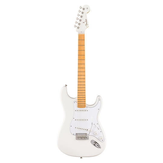 Fender DE Player II Stratocaster Polar White w/Matching Headcap Electric Guitars