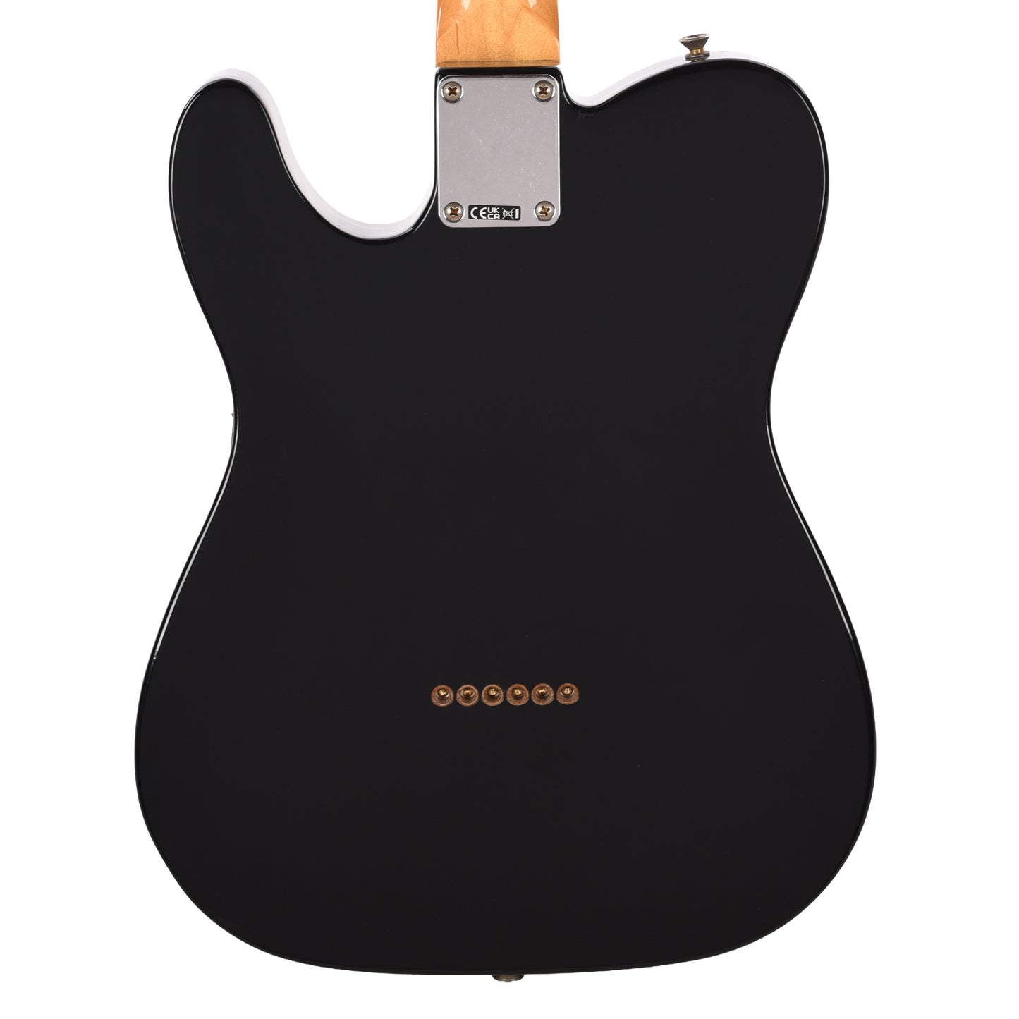 Fender DE Vintera Road Worn '60s Double Esquire Black w/Custom Shop '51 Nocaster Pickups & Hardshell Case Electric Guitars