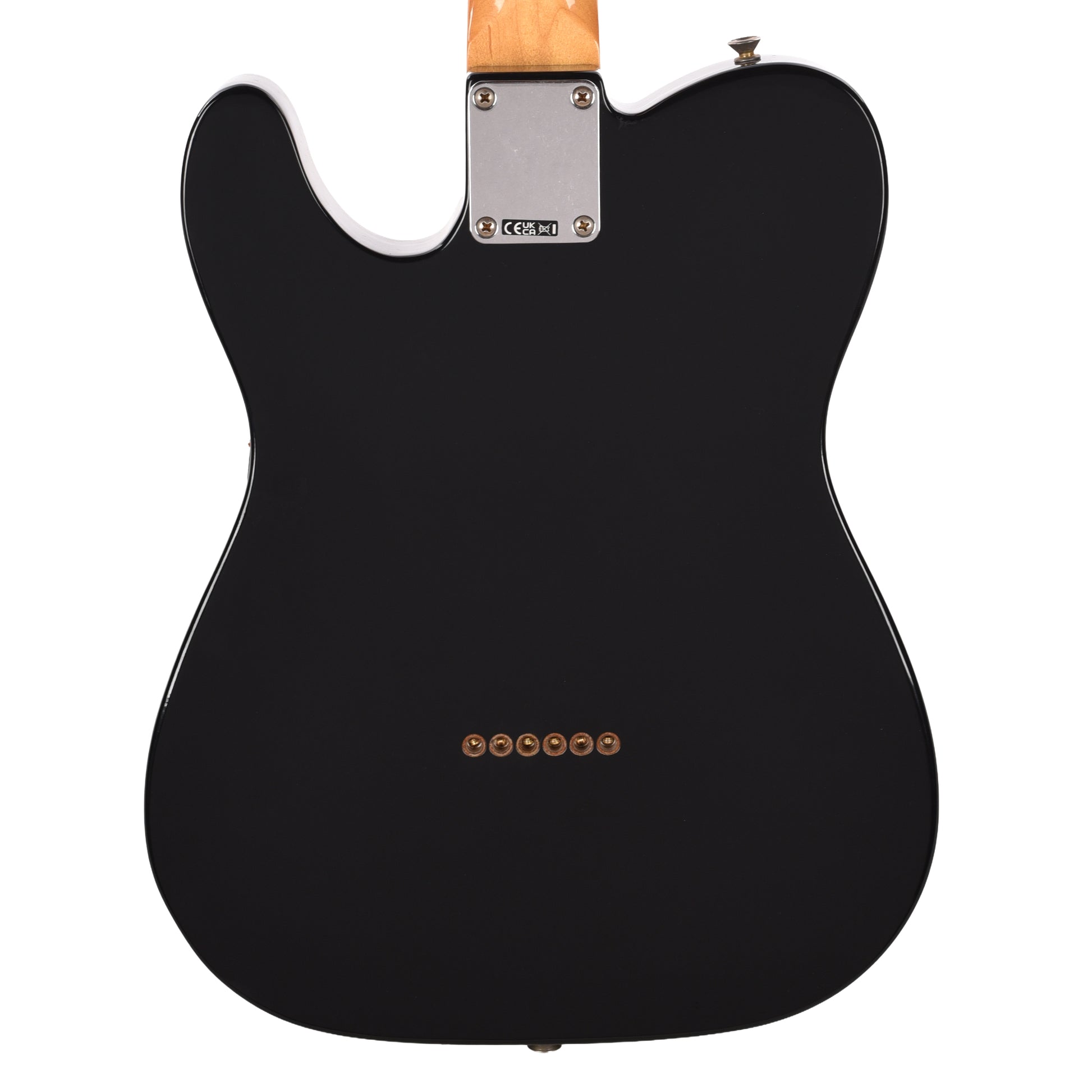 Fender DE Vintera Road Worn '60s Double Esquire Black w/Custom Shop '51 Nocaster Pickups & Hardshell Case Electric Guitars