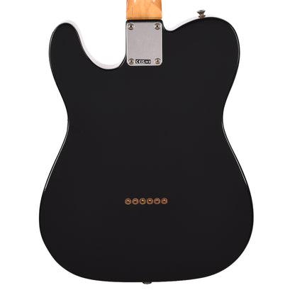 Fender DE Vintera Road Worn '60s Double Esquire Black w/Custom Shop '51 Nocaster Pickups & Hardshell Case Electric Guitars