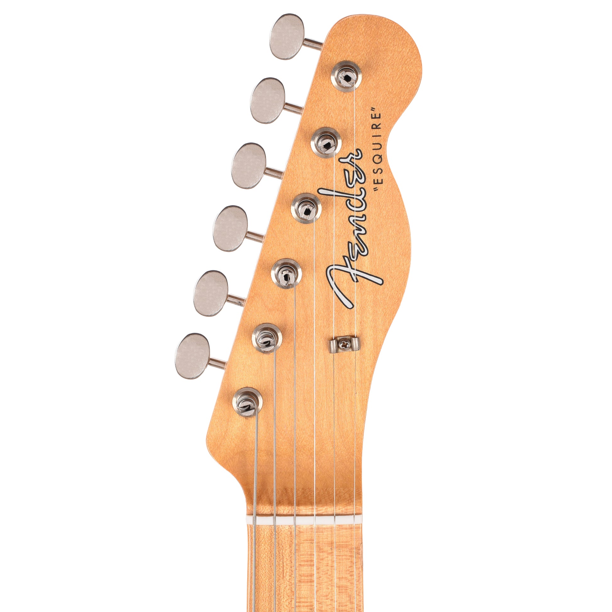 Fender DE Vintera Road Worn '60s Double Esquire Black w/Custom Shop '51 Nocaster Pickups & Hardshell Case Electric Guitars