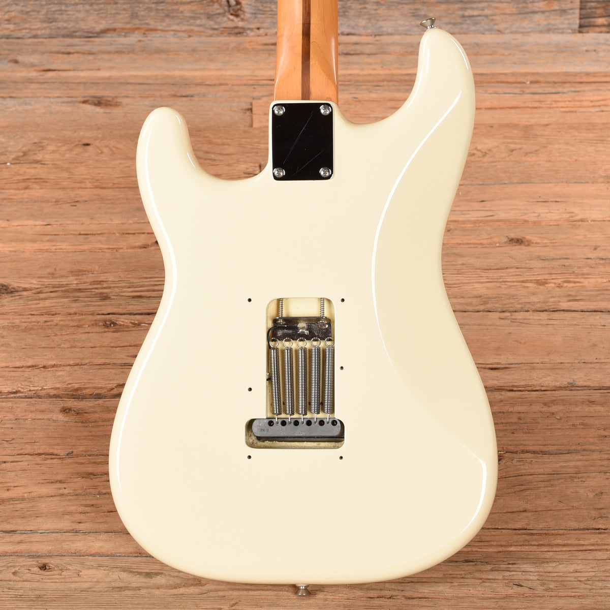 Fender Deluxe Lone Star Stratocaster Olympic White 2008 Electric Guitars