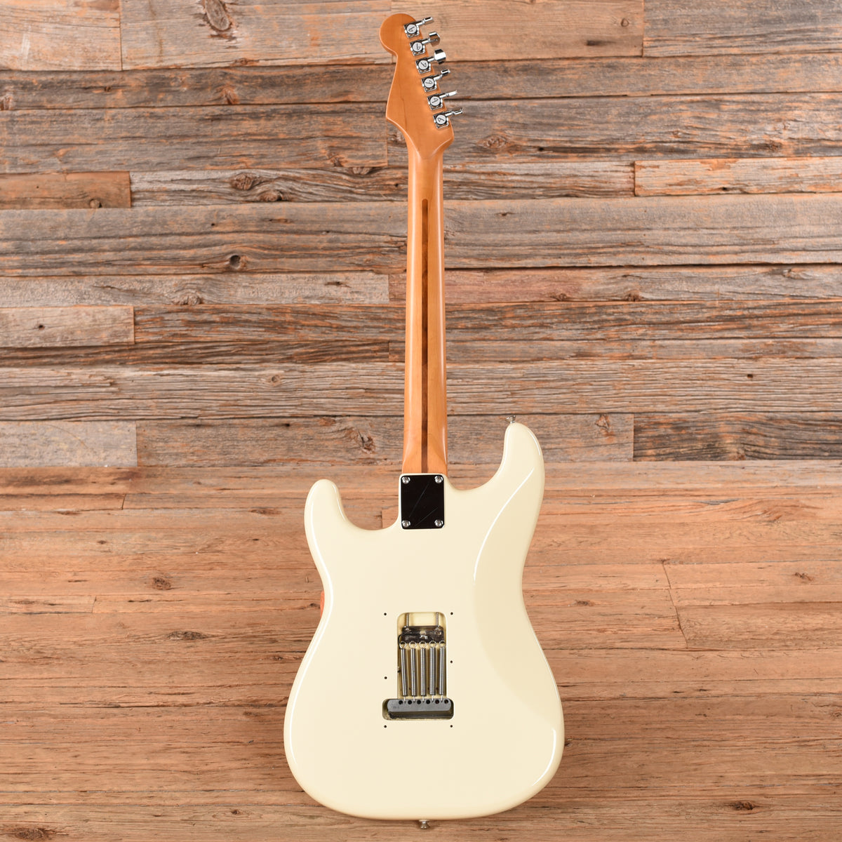 Fender Deluxe Lone Star Stratocaster Olympic White 2008 Electric Guitars