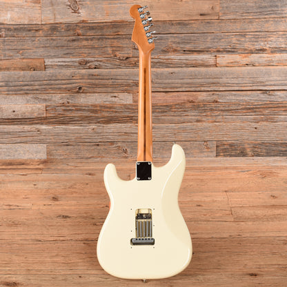 Fender Deluxe Lone Star Stratocaster Olympic White 2008 Electric Guitars