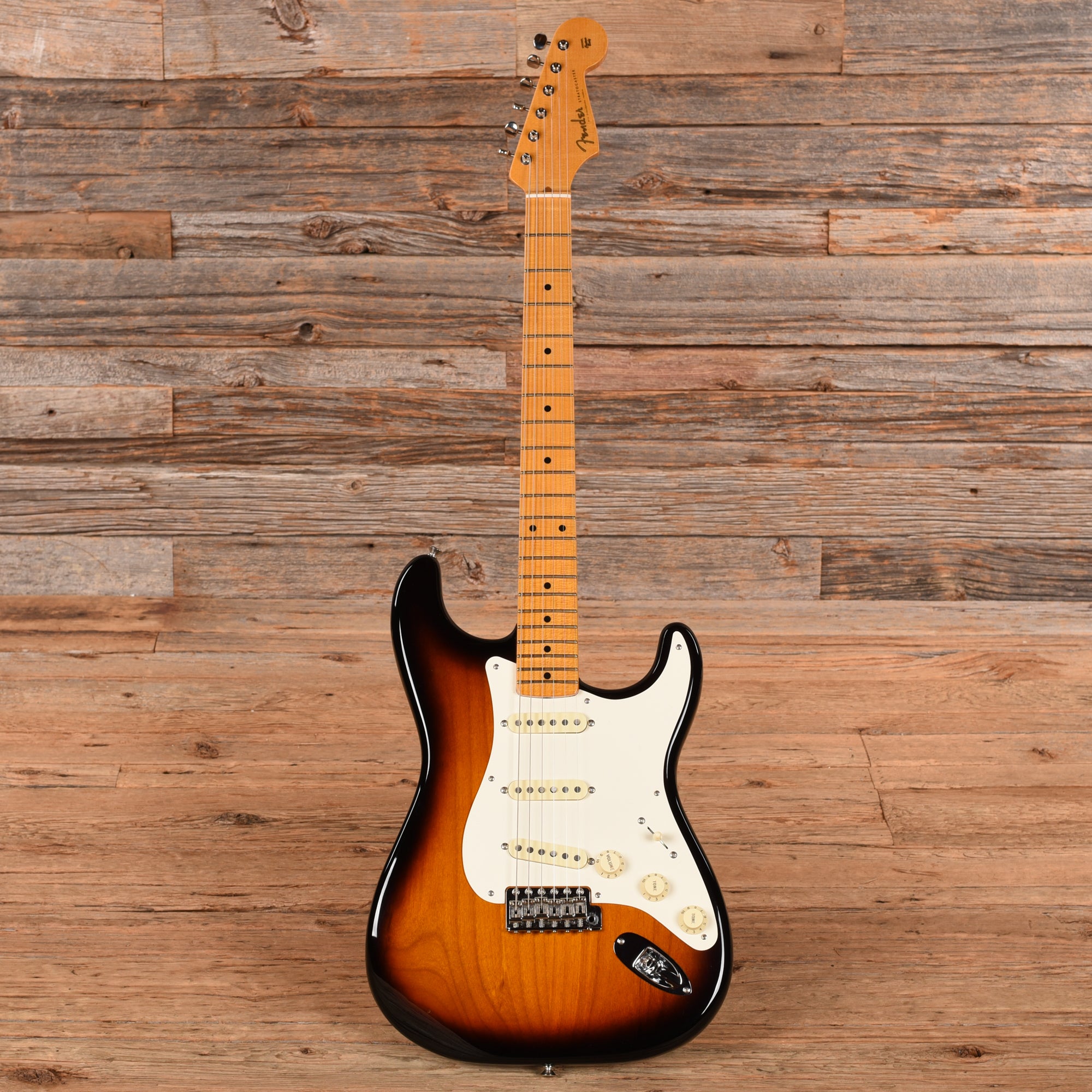 Fender Eric Johnson Stratocaster Sunburst 2015 – Chicago Music Exchange