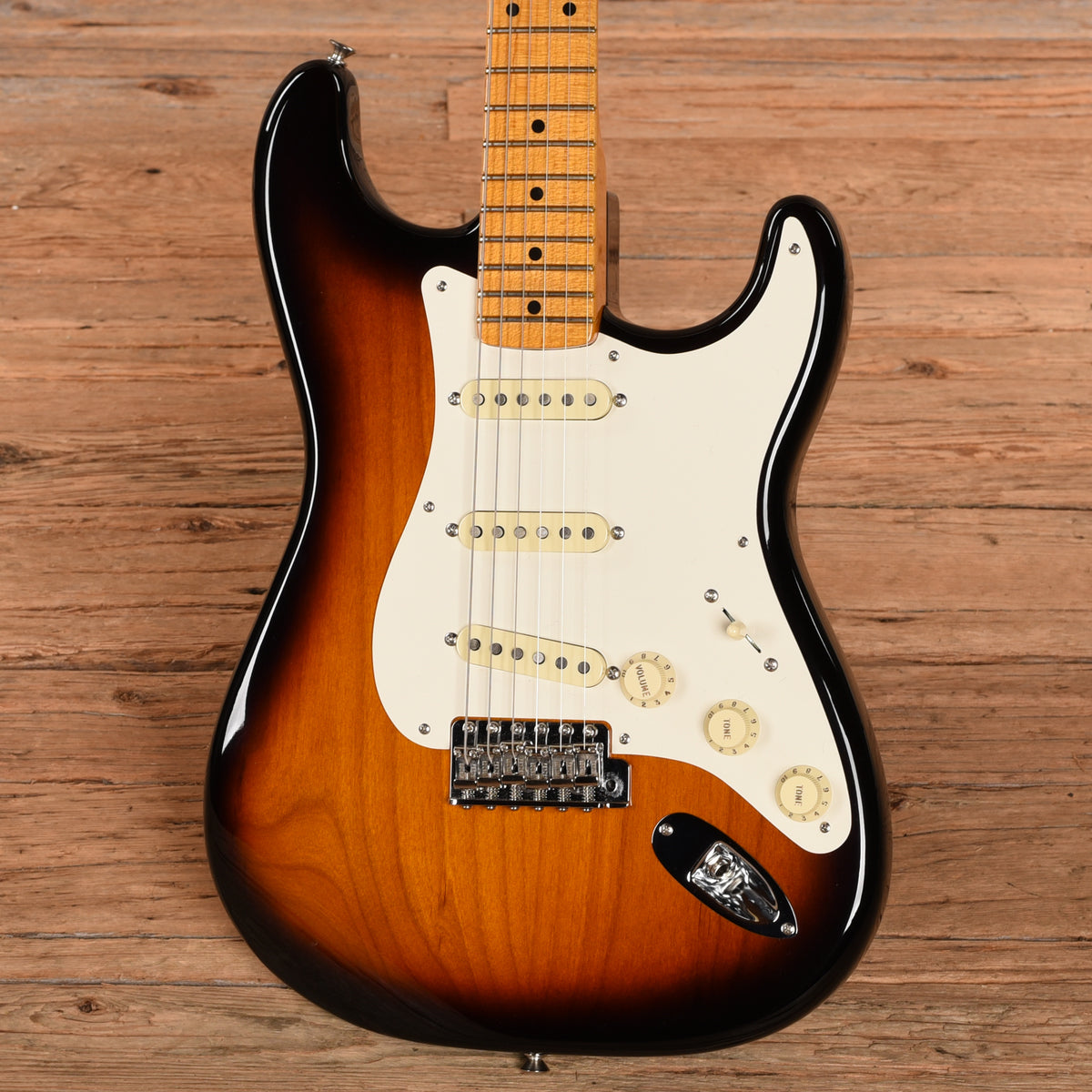 Fender Eric Johnson Stratocaster Sunburst 2015 Electric Guitars
