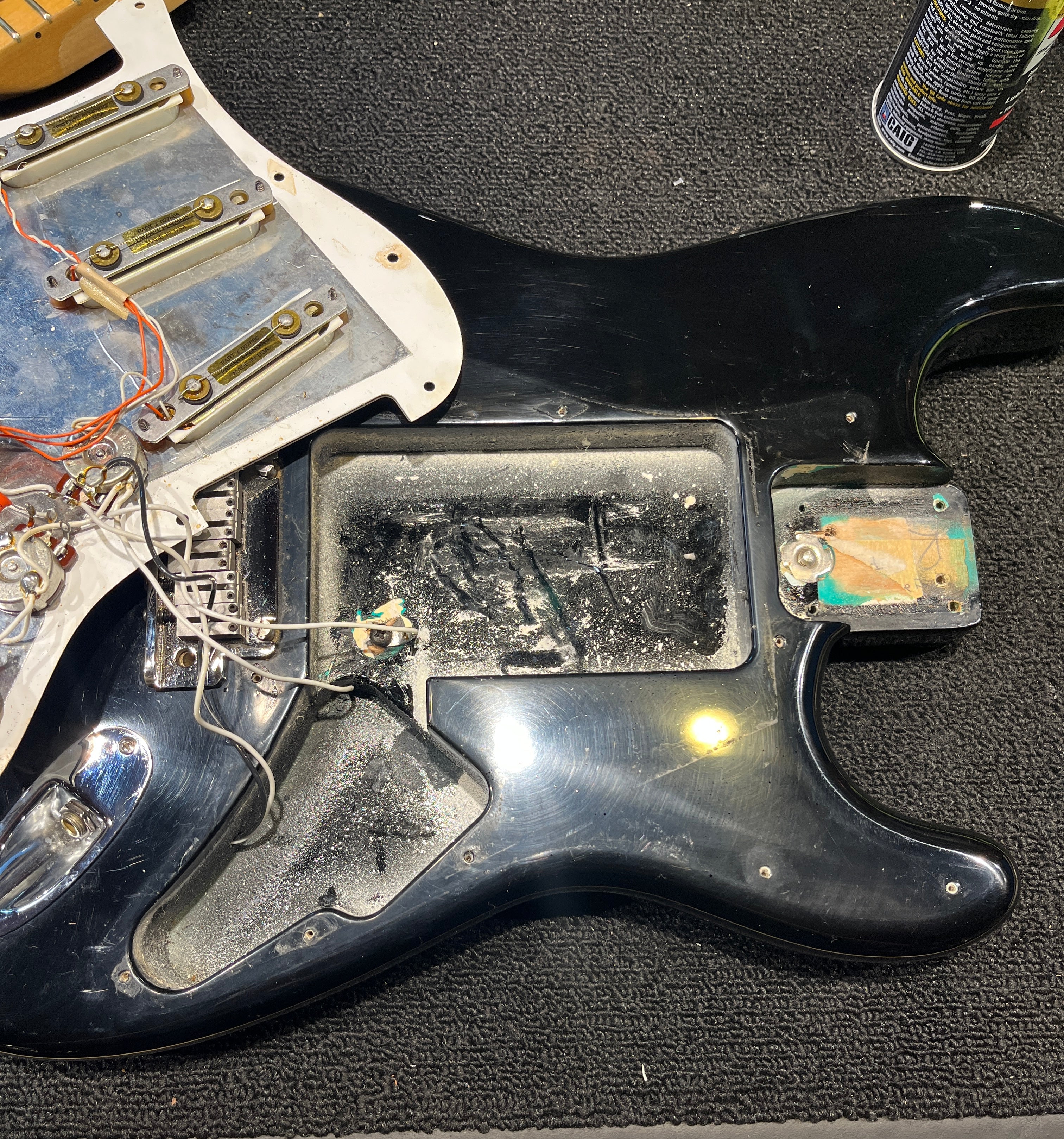Fender Fender Strat Plus Black 1989 Electric Guitars
