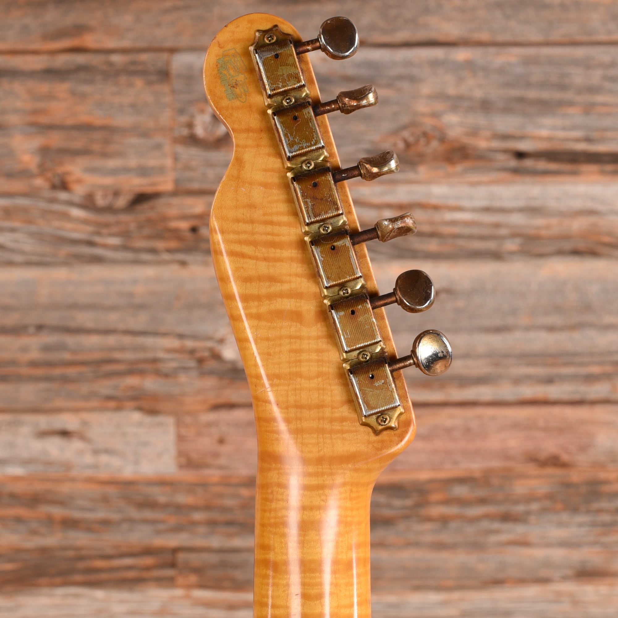 Fender Foto Flame Telecaster Natural 1995 Electric Guitars