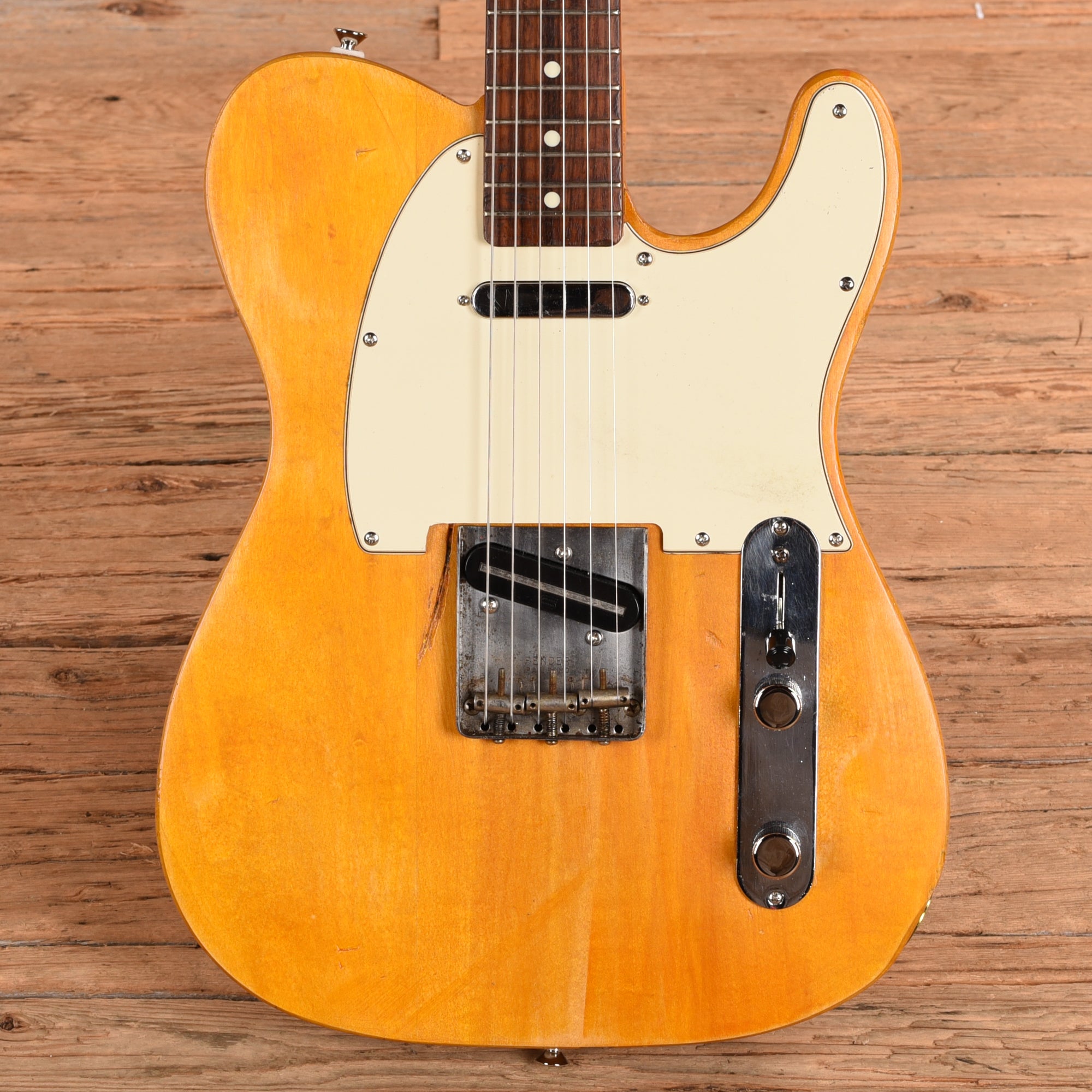 Fender Foto Flame Telecaster Natural 1995 Electric Guitars