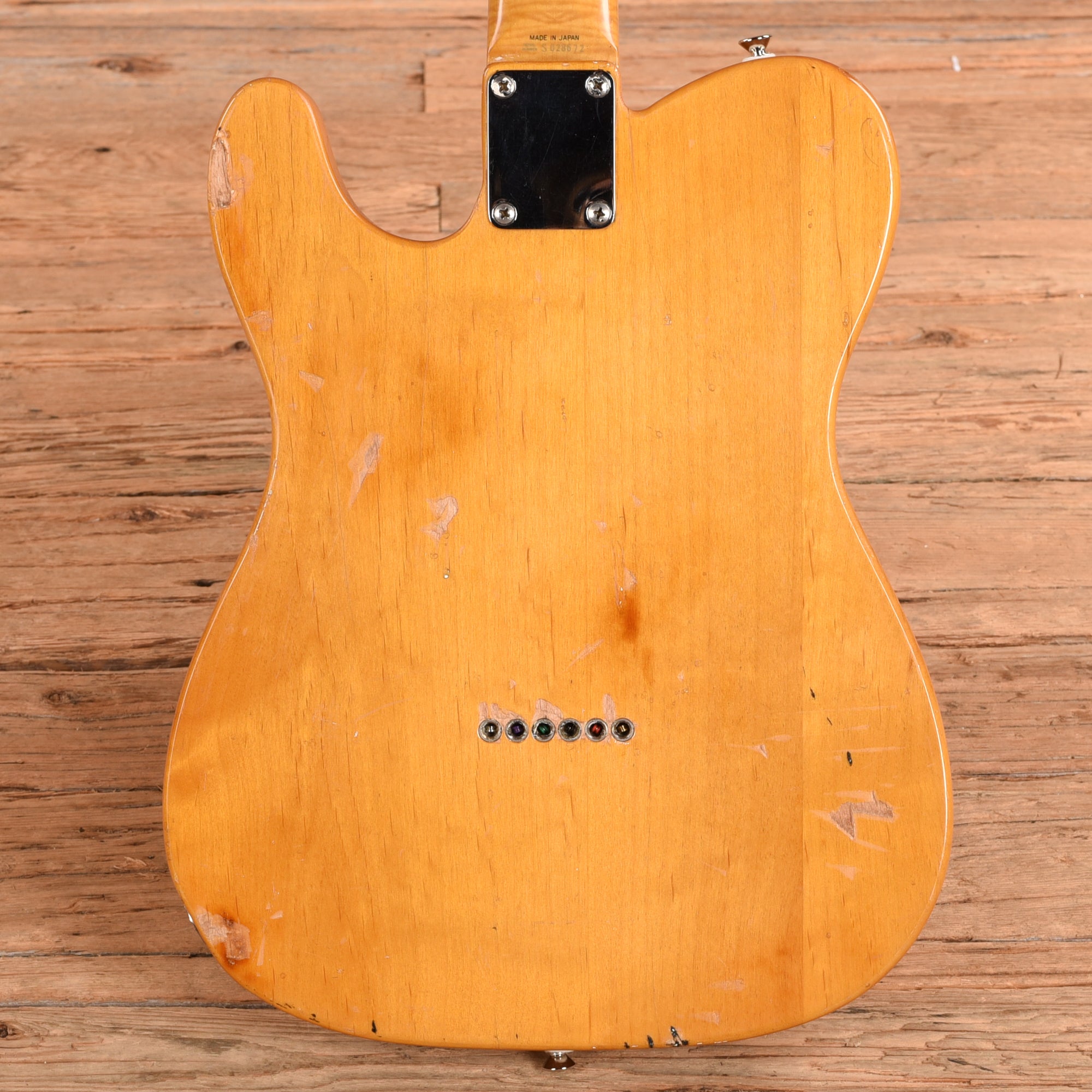 Fender Foto Flame Telecaster Natural 1995 Electric Guitars