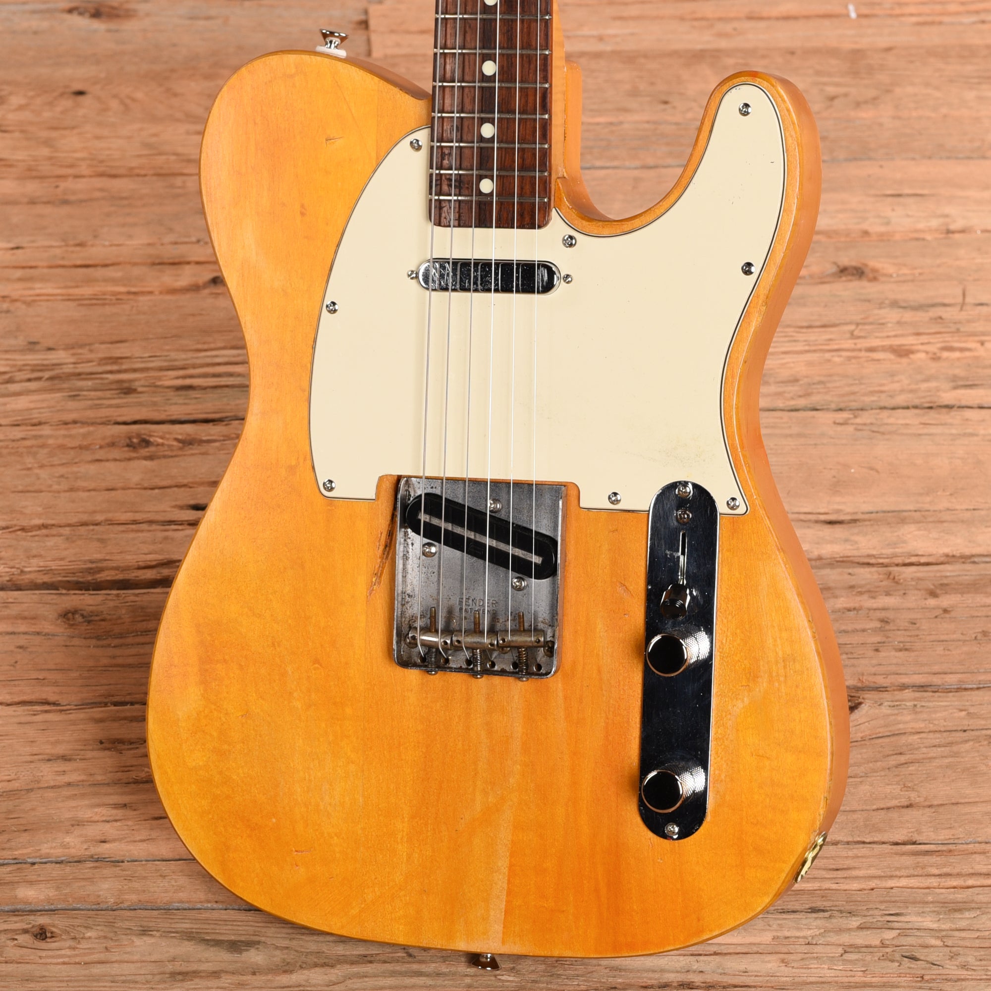 Fender Foto Flame Telecaster Natural 1995 Electric Guitars