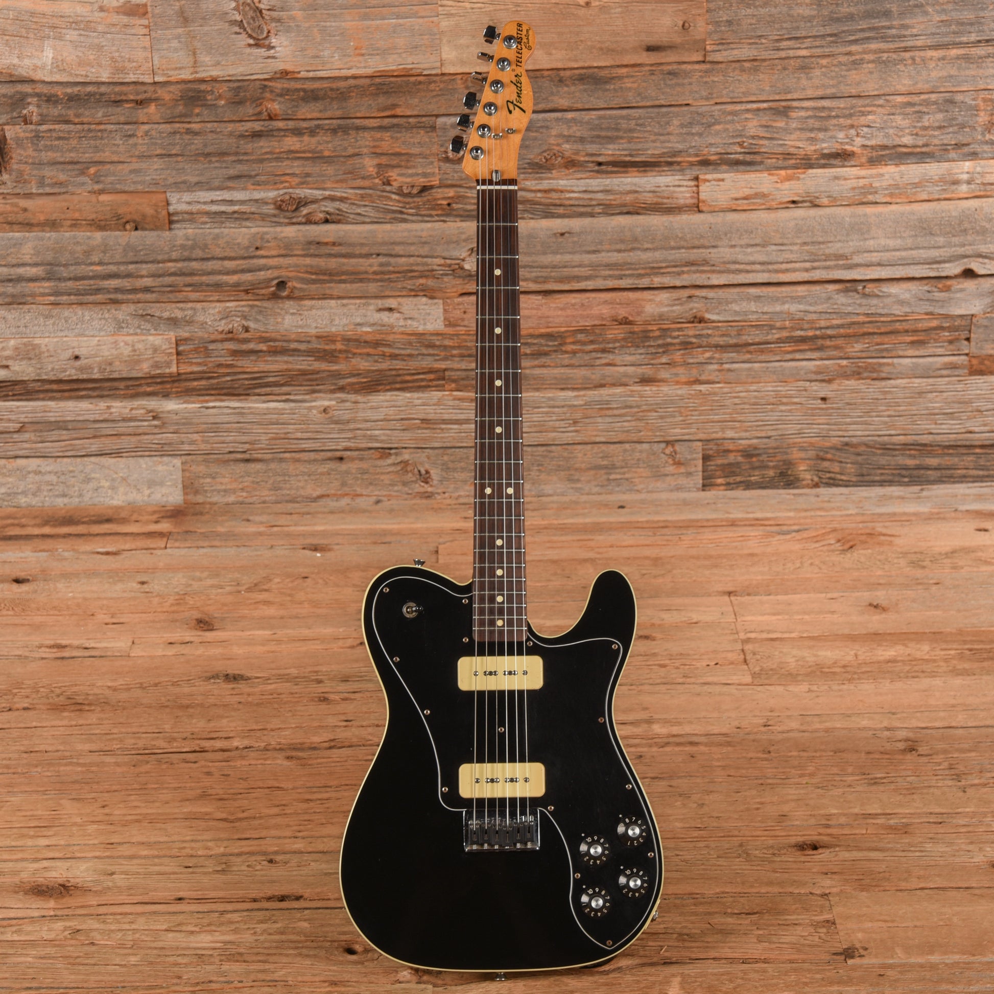 Fender FSR '72 Telecaster Custom P90 Black 2011 Electric Guitars
