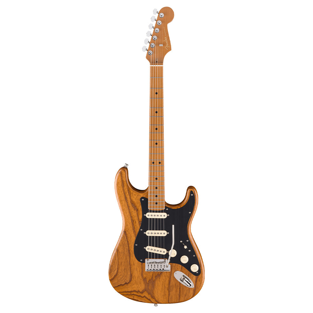 Fender FSR American Ultra II Roasted Ash Stratocaster Natural MN w/Roasted Maple Neck Electric Guitars
