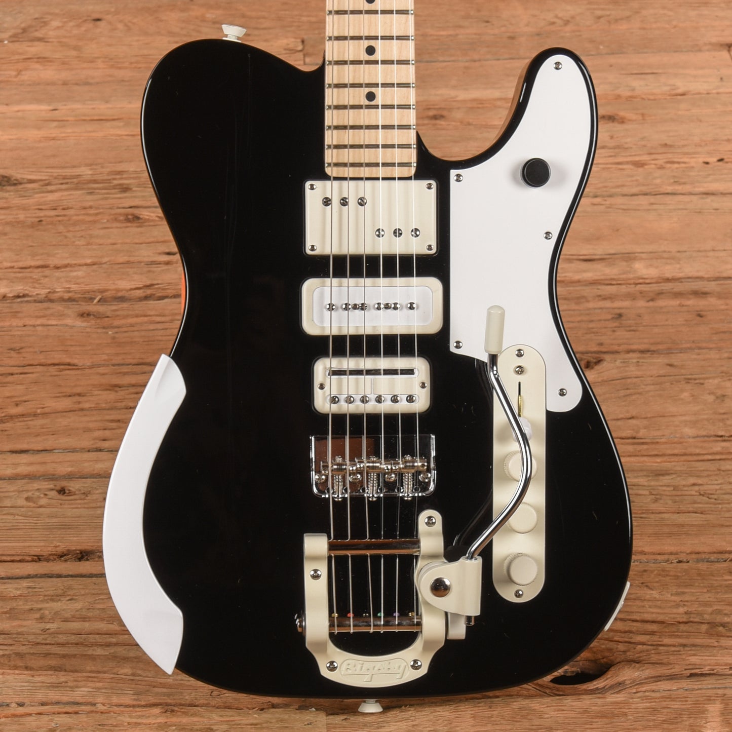 Fender Jack White Signature Triplecaster Black 2024 Electric Guitars